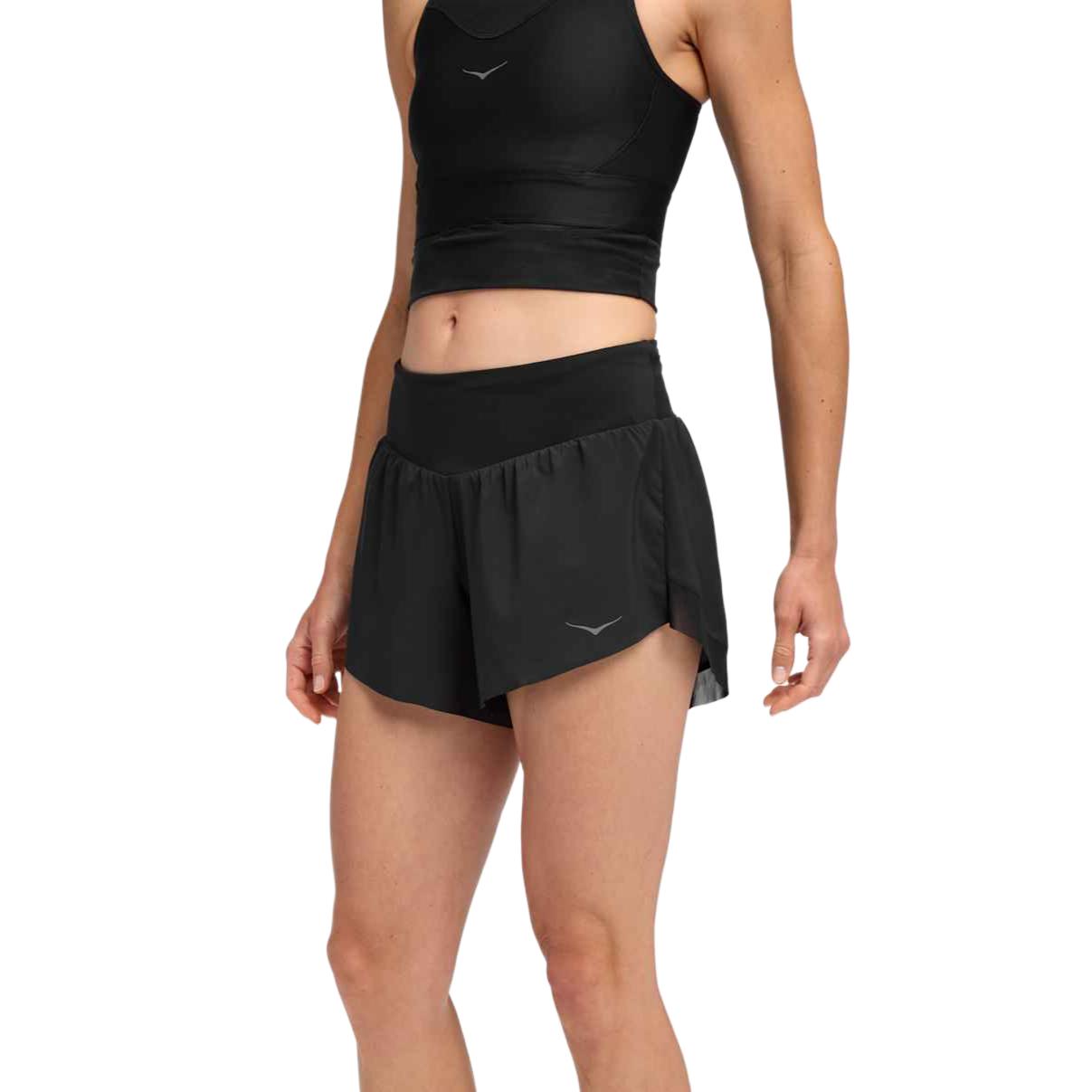 Hoka One One Glide 4 Elastic Fit Solid Dry Sports Shorts Women shorts 1176974-BLK S
Hoka One One Glide 4 Elastic Fit Solid Dry Sports Shorts Women shorts 1176974-BLK S