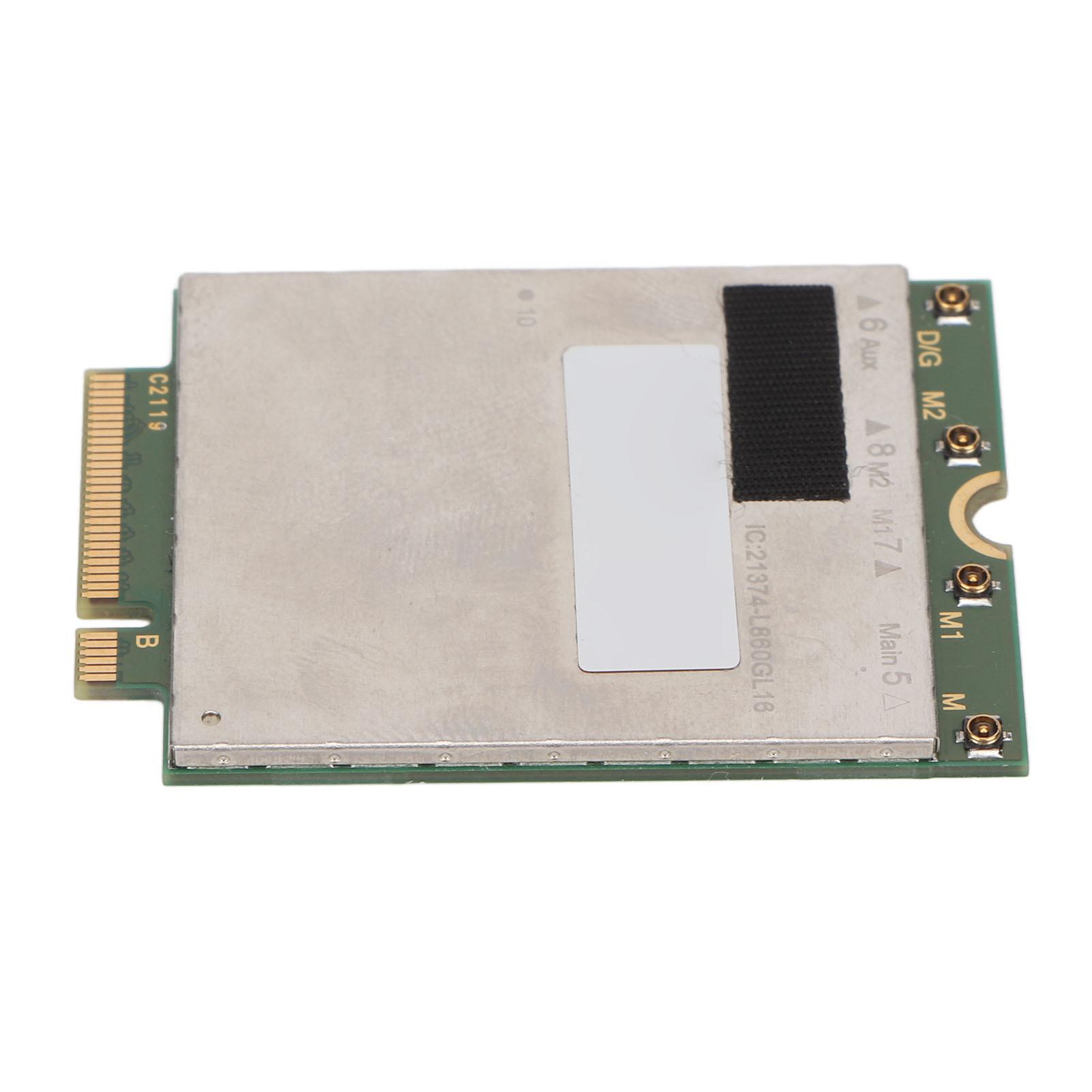 Картка мережі 5G LTE M.2 S3 Key B 1 Гбіт/с низхідний канал 75 Мбіт/с висхідний канал Стабільна картка модуля 4G LTE для ноутбука
Картка мережі 5G LTE M.2 S3 Key B 1 Гбіт/с низхідний канал 75 Мбіт/с висхідний канал Стабільна картка модуля 4G LTE для ноутбука