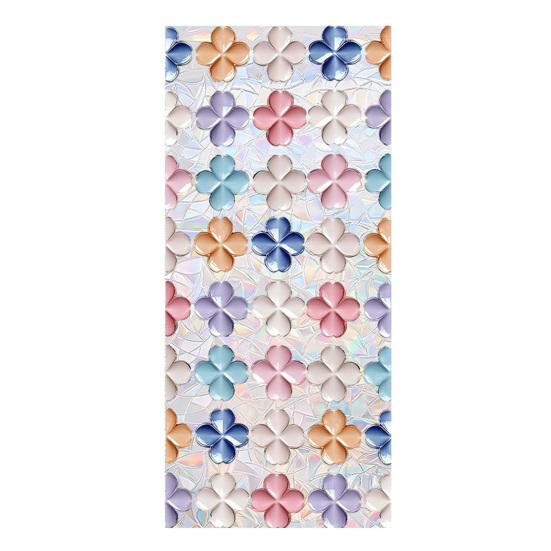 Flower Window Privacy Film, Decorative Static Cling Stickers, Waterproof Glass Cling, 39.4x17.7in Anti-Glare Static Glass Sticker for Home Bathroom K
Flower Window Privacy Film, Decorative Static Cling Stickers, Waterproof Glass Cling, 39.4x17.7in Anti-Glare Static Glass Sticker for Home Bathroom K
