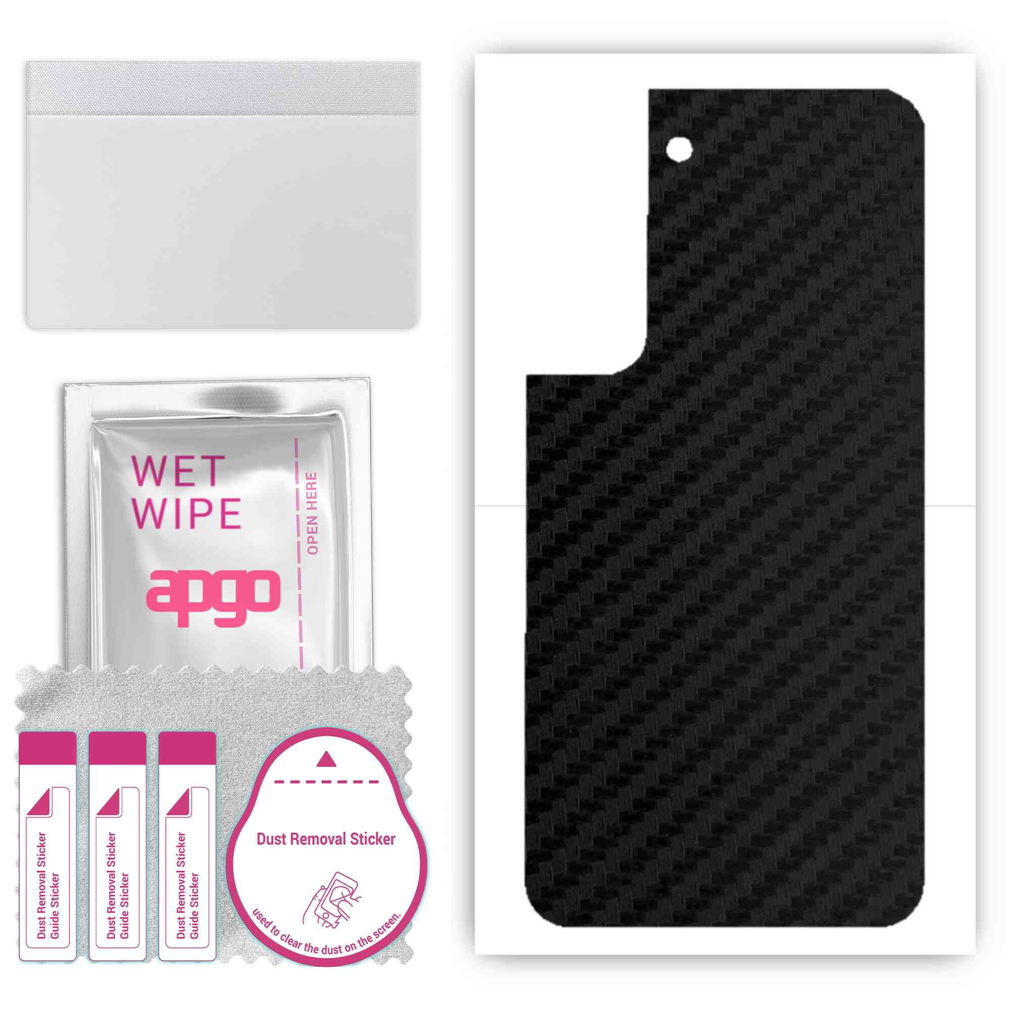 apgo Protective Skin Sticker for the back compatible with Samsung Galaxy S22, Wrap Film, Foil, Vinyl - Pattern Carbon Black
apgo Protective Skin Sticker for the back compatible with Samsung Galaxy S22, Wrap Film, Foil, Vinyl - Pattern Carbon Black
