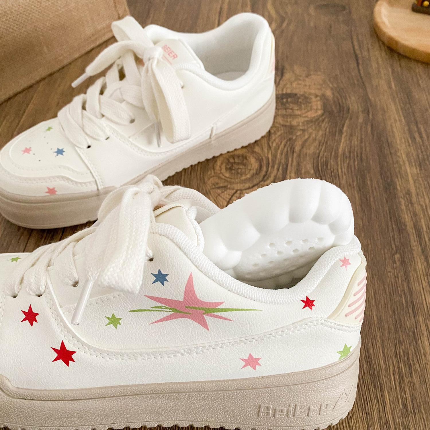 BE-6763 Latex insole/Gypsy thick-soled white shoes women s casual leather niche printing design board shoes 40 бежевий
BE-6763 Latex insole/Gypsy thick-soled white shoes women s casual leather niche printing design board shoes 40 бежевий