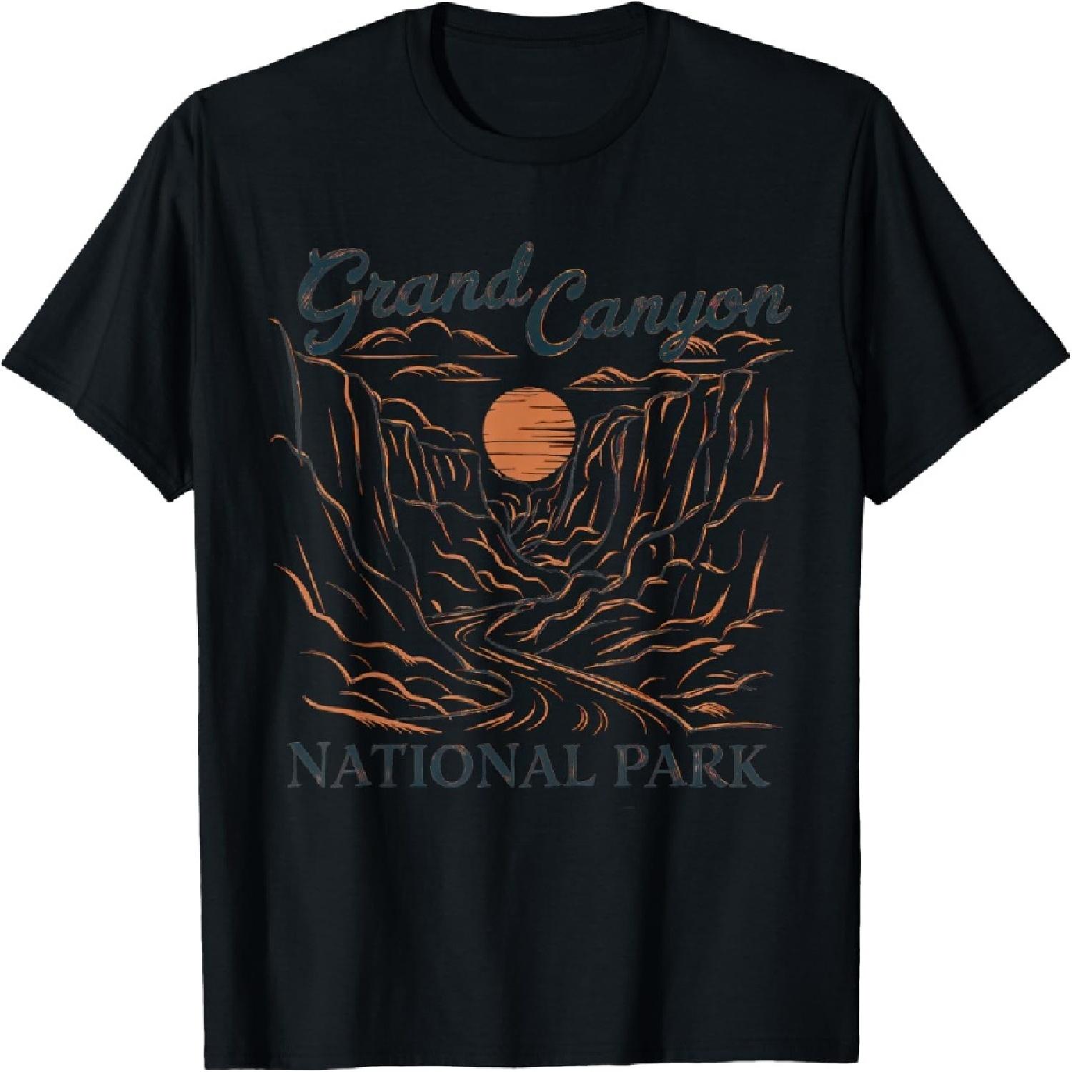 Grand Canyon Tshirt Men Women National Park NP T-Shirt(8) XXXXXL різнокольоровий
Grand Canyon Tshirt Men Women National Park NP T-Shirt(8) XXXXXL різнокольоровий