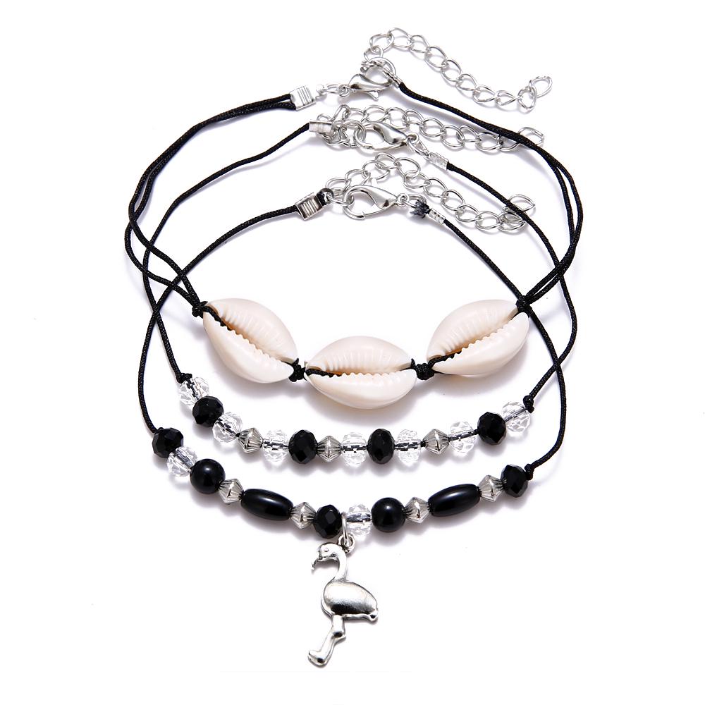 2024 3 шт./компл. Бохо модные ракушки хрустальные бусины Фламинго кулон кожаный ножной браслет набор женщин ювелирные изделия подарок
2024 3 шт./компл. Бохо модные ракушки хрустальные бусины Фламинго кулон кожаный ножной браслет набор женщин ювелирные изделия подарок