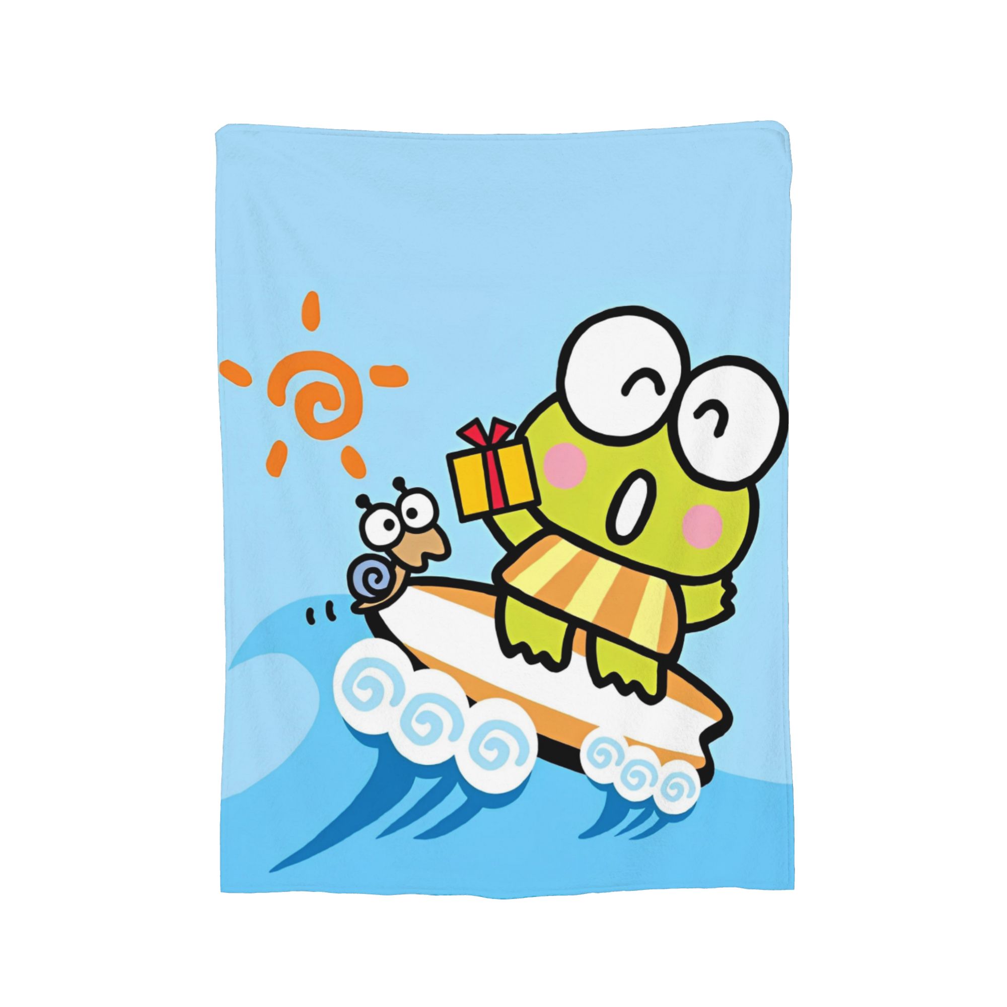 Keroppi Flannel Blankets Anime Fashion Throw Blankets for Home 125*100cm Bedspread, 150x200cm
Keroppi Flannel Blankets Anime Fashion Throw Blankets for Home 125*100cm Bedspread, 150x200cm