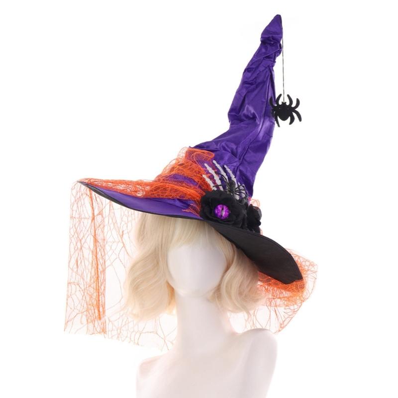 Halloween Witch Hat Mesh Costume Accessory Lightweight Photo Props Breathable Cosplay Hat For Parties Role Play оранжевый/фиолетовый
Halloween Witch Hat Mesh Costume Accessory Lightweight Photo Props Breathable Cosplay Hat For Parties Role Play оранжевый/фиолетовый