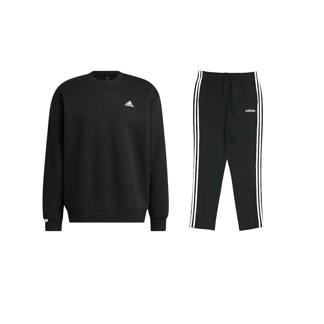 Adidas Logo Print Round Neck Pullover Long Sleeve Sweatshirt Side Three Stripes Knitted Drawstring Long Pants Casual Sports Set IB2774+-DU0456 XS
Adidas Logo Print Round Neck Pullover Long Sleeve Sweatshirt Side Three Stripes Knitted Drawstring Long Pants Casual Sports Set IB2774+-DU0456 XS