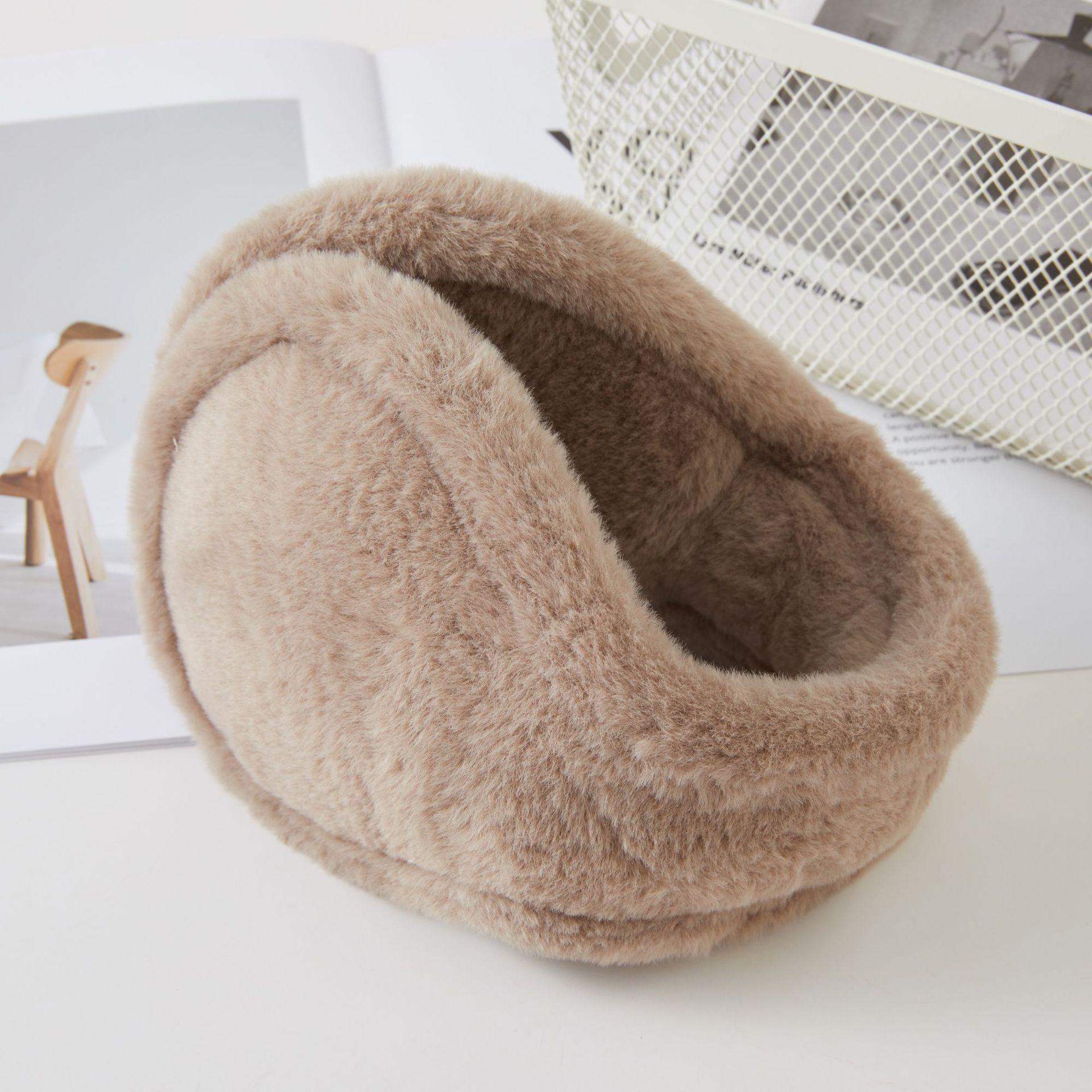 Double-Sided Faux Rabbit Fur Unisex Earmuffs: Autumn/Winter Cold & Frost Protection
Double-Sided Faux Rabbit Fur Unisex Earmuffs: Autumn/Winter Cold & Frost Protection