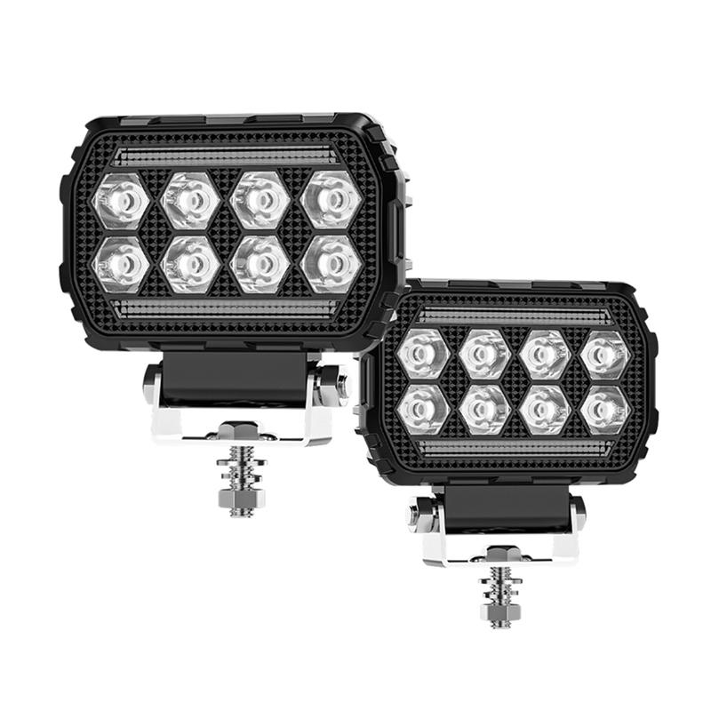 4.5 Inch LED Work Light DRL Daytime Running Light Spotlights Off-Road Lights Yellow+White Light For Trucks UTV ATV Car чёрный
4.5 Inch LED Work Light DRL Daytime Running Light Spotlights Off-Road Lights Yellow+White Light For Trucks UTV ATV Car чёрный