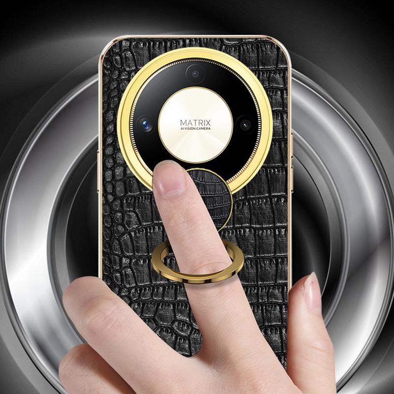 For Honor X9b 5G/Magic6 Lite 5G Cell Phone Case 6D Electroplating Finger Ring Kickstand Back Cover Yellow
For Honor X9b 5G/Magic6 Lite 5G Cell Phone Case 6D Electroplating Finger Ring Kickstand Back Cover Yellow