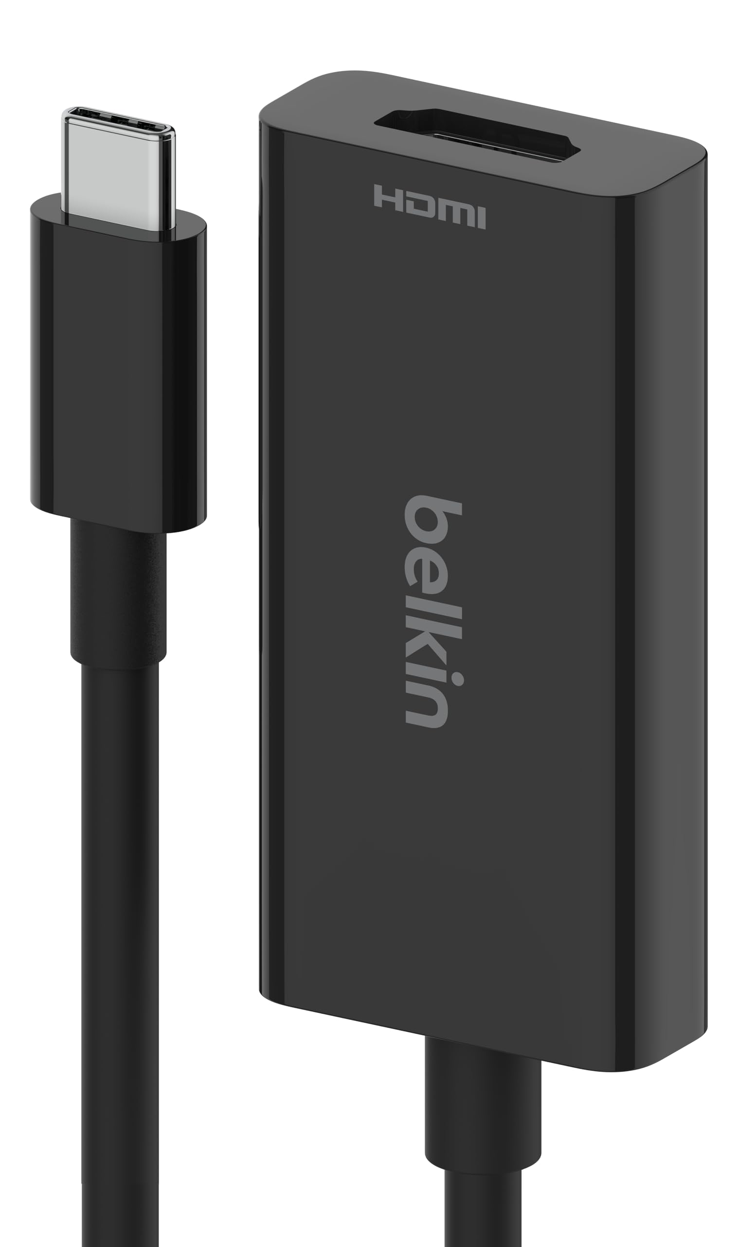 Belkin USB-C to HDMI Adapter HDMI 2.1 8K 60Hz 4K 144Hz Compatible with iPhone 15 iPad MacBook Windows Surface Chromebook AVC013btBK
Belkin USB-C to HDMI Adapter HDMI 2.1 8K 60Hz 4K 144Hz Compatible with iPhone 15 iPad MacBook Windows Surface Chromebook AVC013btBK