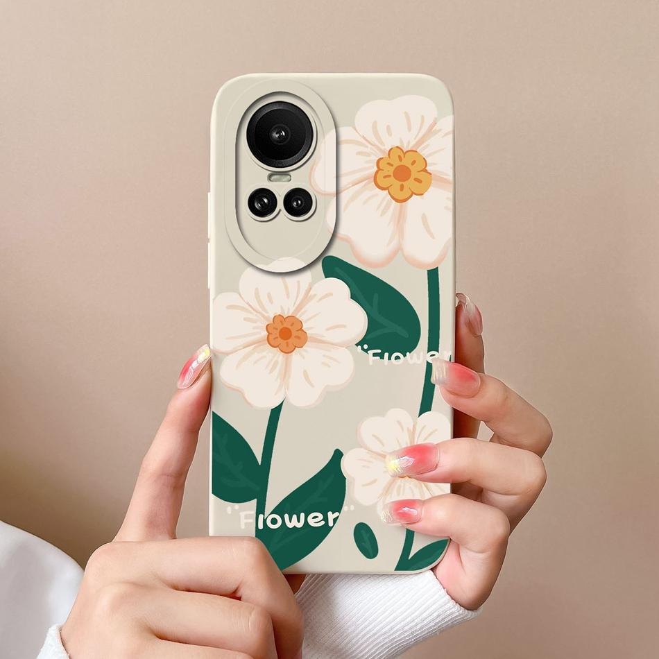 Cases For Oppo Reno 10 Pro 5G Flower Soft Smooth Liquid Silicone Lens Shockproof Back Cover For Oppo Reno10 Pro Coque Bumper Oppo Reno 10 Pro
Cases For Oppo Reno 10 Pro 5G Flower Soft Smooth Liquid Silicone Lens Shockproof Back Cover For Oppo Reno10 Pro Coque Bumper Oppo Reno 10 Pro