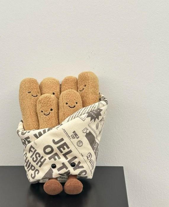 Cute Smiling Expression French Fries Plush Toy For Children And Decoration Home
Cute Smiling Expression French Fries Plush Toy For Children And Decoration Home