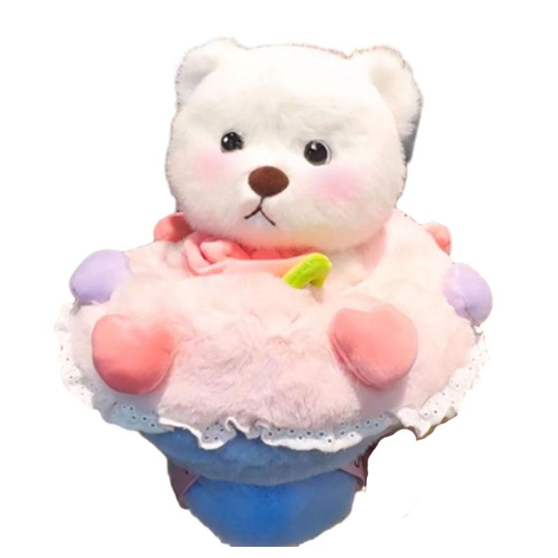 Плюшевый мишка с цветком, игрушка для девочки, подарок на день рождения, украшение для дома, кукла
Плюшевый мишка с цветком, игрушка для девочки, подарок на день рождения, украшение для дома, кукла