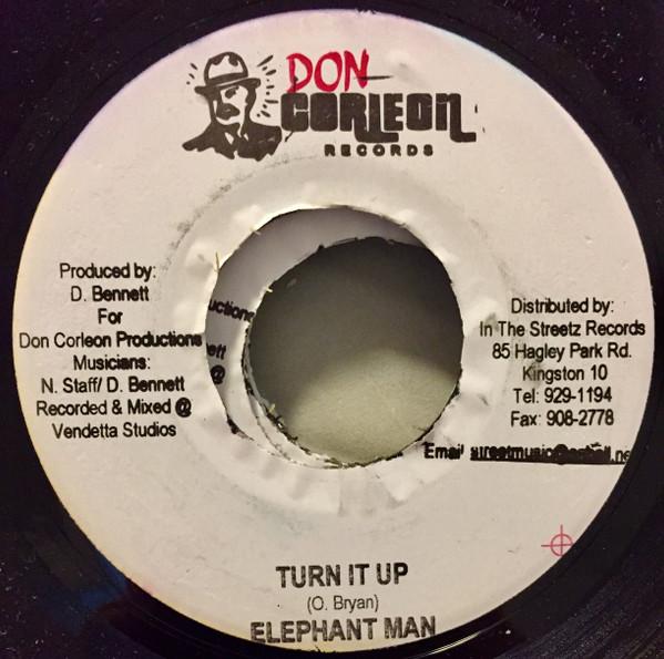 7inch Record ELEPHANT MAN - Turn It Up NONE Don Corleon Rec 2005 Jamaica Reggae, Ska & Dub Used
7inch Record ELEPHANT MAN - Turn It Up NONE Don Corleon Rec 2005 Jamaica Reggae, Ska & Dub Used