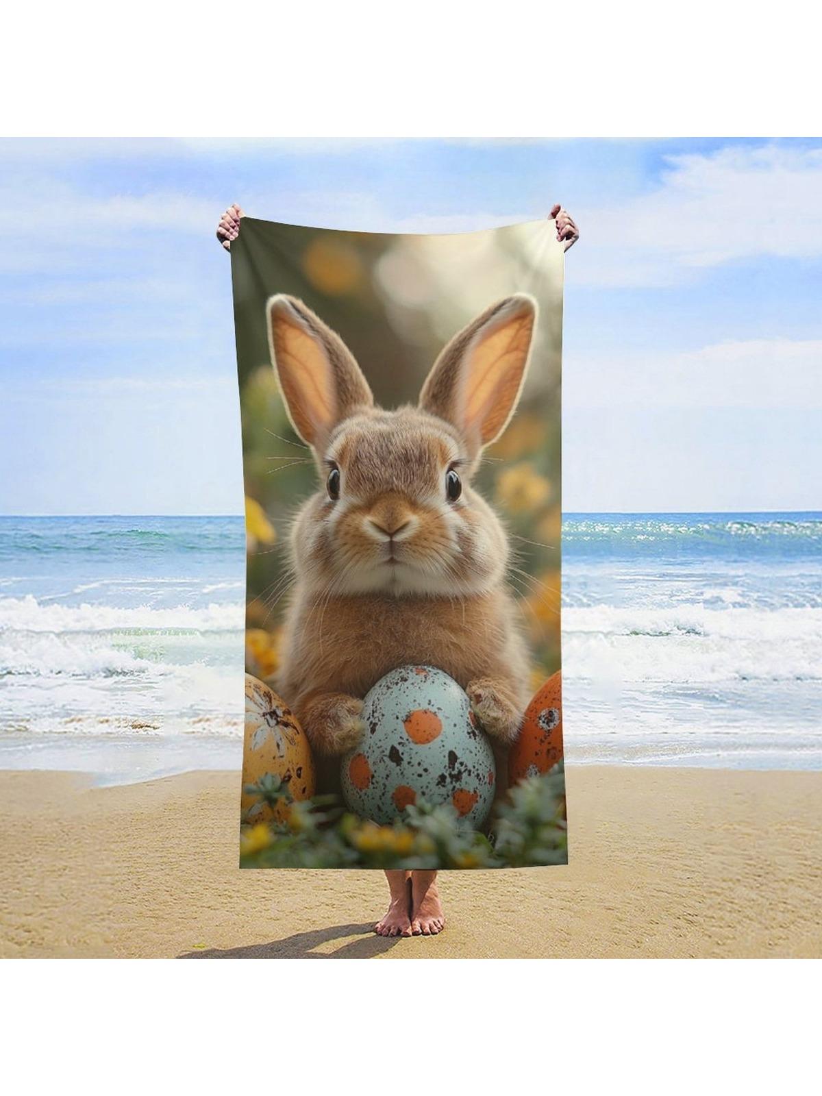 Easter Bunny Eggs Designed Beach Towel Large Towel, Super Absorbent, Quick-Dry, Fashionable Decorative Beach Towel Bath W30*H60(CM)
Easter Bunny Eggs Designed Beach Towel Large Towel, Super Absorbent, Quick-Dry, Fashionable Decorative Beach Towel Bath W30*H60(CM)