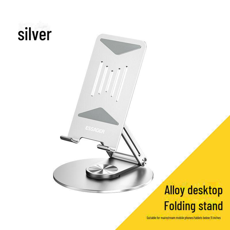 ESSAGER Cyclone 360° Rotating Foldable Aluminum Alloy Phone & Tablet Stand серебряный
ESSAGER Cyclone 360° Rotating Foldable Aluminum Alloy Phone & Tablet Stand серебряный
