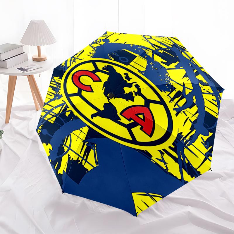 Club América Logo Automatic Opening Folding Umbrella - 8 Bone Iron Frame, Suitable for Fans, Travel, Daily Use, and Gift Giving0104139a
Club América Logo Automatic Opening Folding Umbrella - 8 Bone Iron Frame, Suitable for Fans, Travel, Daily Use, and Gift Giving0104139a