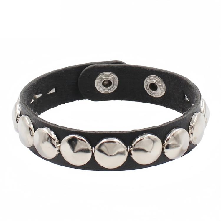Punk Inspired Cuff Bracelet With Mixed Round And Pointed Studs Great Wristlet For Casual Or Party Outfits чорний
Punk Inspired Cuff Bracelet With Mixed Round And Pointed Studs Great Wristlet For Casual Or Party Outfits чорний