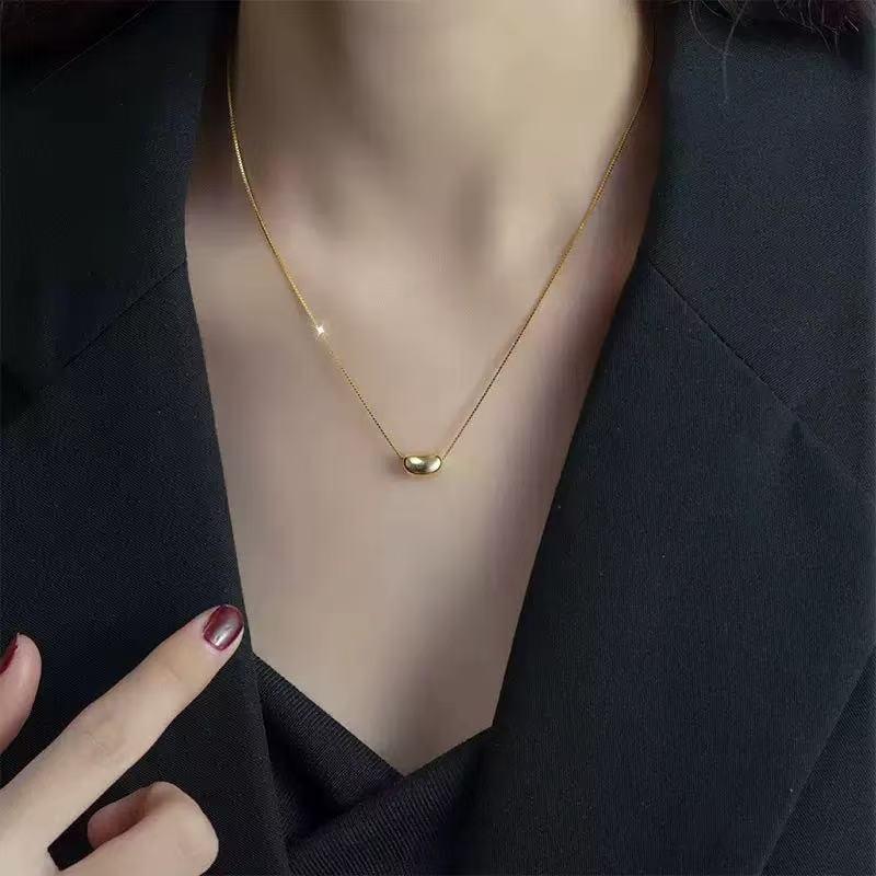 Acacia Seed Bean Necklace: Stylish & Simple INS Design for Women золотой
Acacia Seed Bean Necklace: Stylish & Simple INS Design for Women золотой