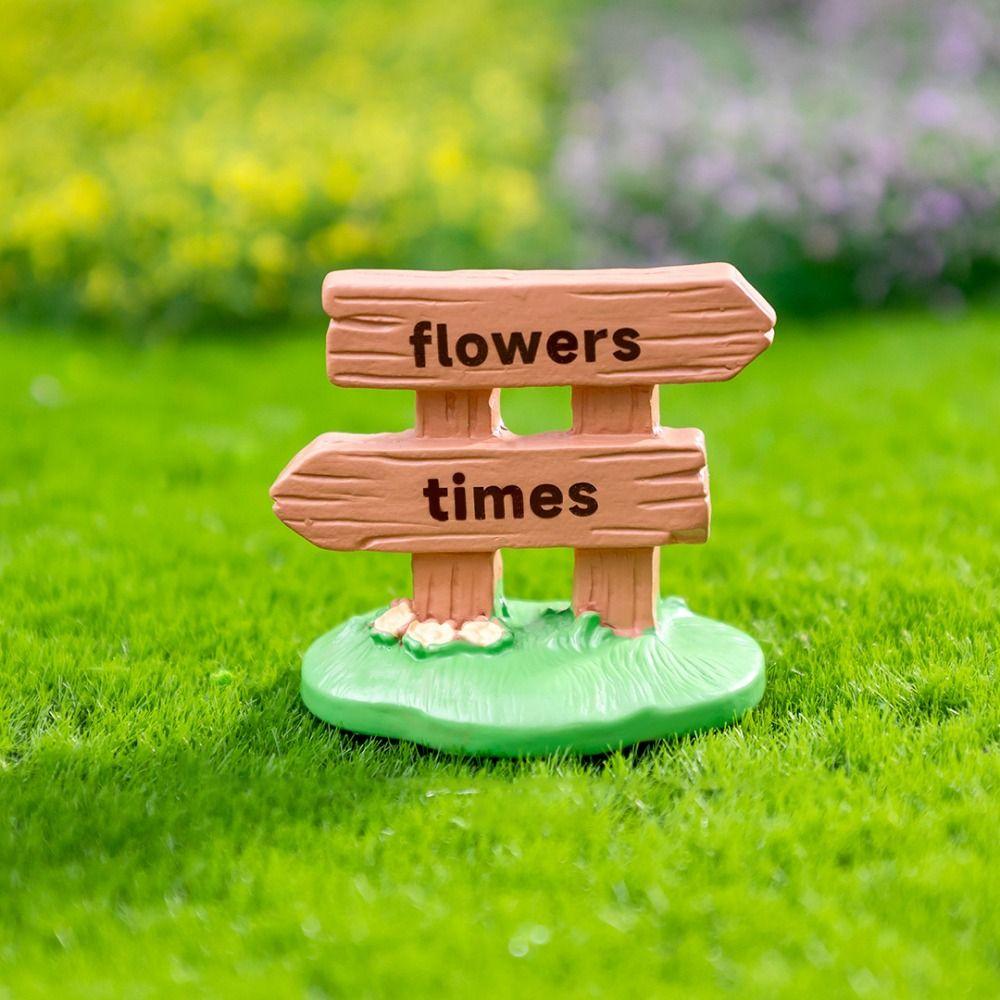 Decorative Guide Signs Landscape DIY Road Sign Figurines Miniature Moss Micro Landscape Home Desk
Decorative Guide Signs Landscape DIY Road Sign Figurines Miniature Moss Micro Landscape Home Desk