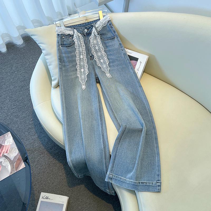 Women s Light Blue High-Waisted Lace Ribbon Wide-Leg Cropped Jeans (Spring 2025) S світло-синій колір
Women s Light Blue High-Waisted Lace Ribbon Wide-Leg Cropped Jeans (Spring 2025) S світло-синій колір