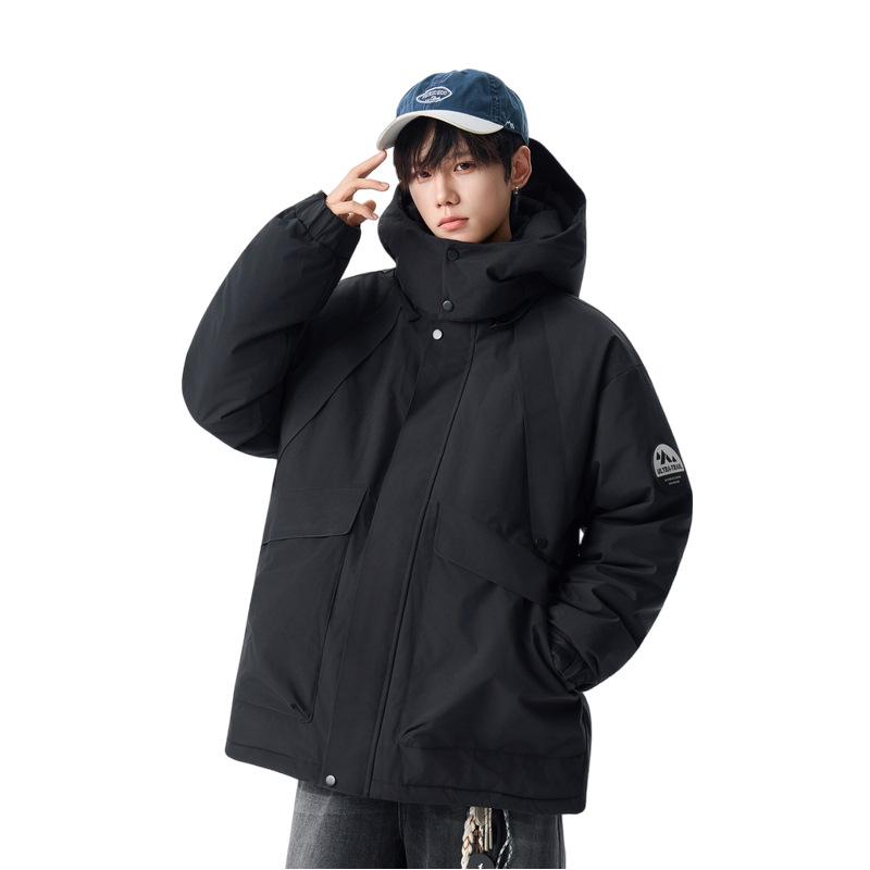 Men s Trendy Custom Hooded Down Jacket - Thick, Warm, and Loose-Fit Coat L чорний
Men s Trendy Custom Hooded Down Jacket - Thick, Warm, and Loose-Fit Coat L чорний