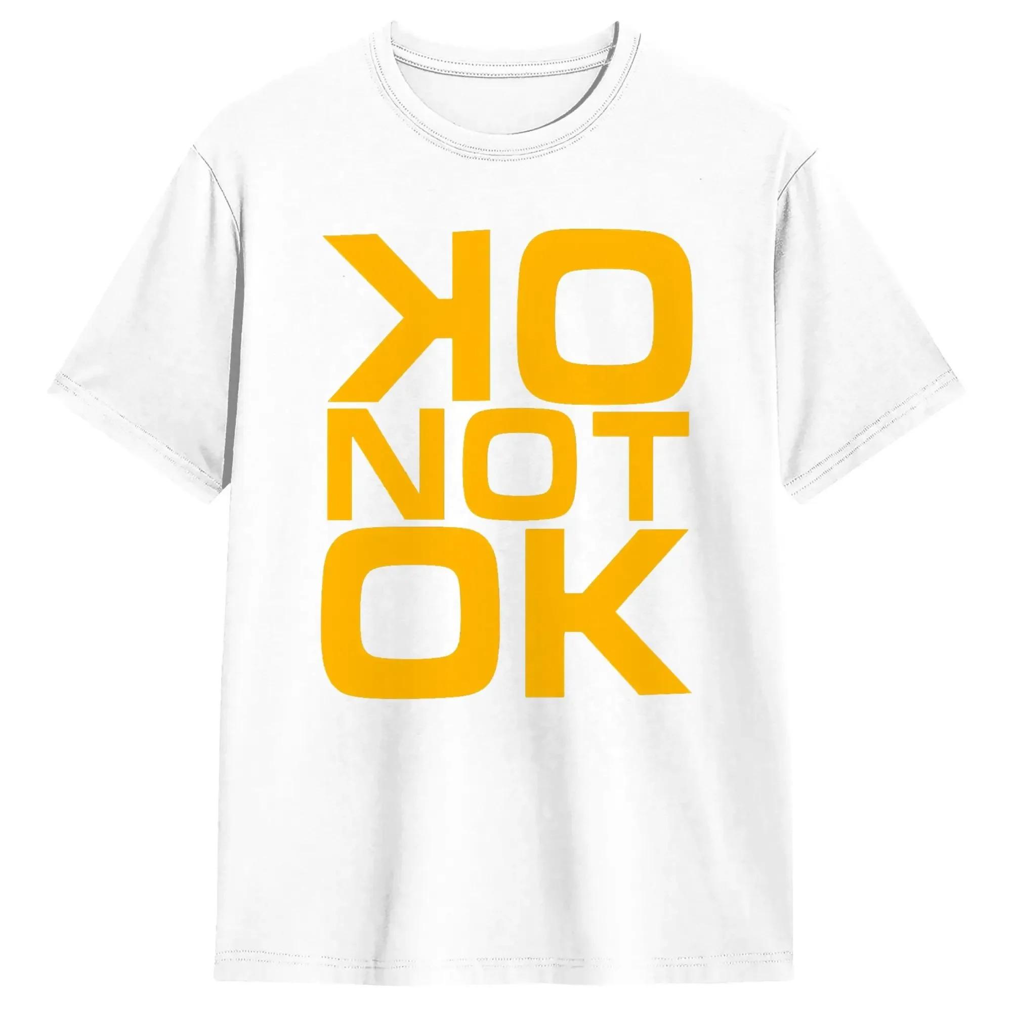 Oversized Black Cotton Streetwear T-Shirt with Bold Yellow OK NOT OK Statement Graphic Print Merch Women And Men T-shirts XXXL
Oversized Black Cotton Streetwear T-Shirt with Bold Yellow OK NOT OK Statement Graphic Print Merch Women And Men T-shirts XXXL