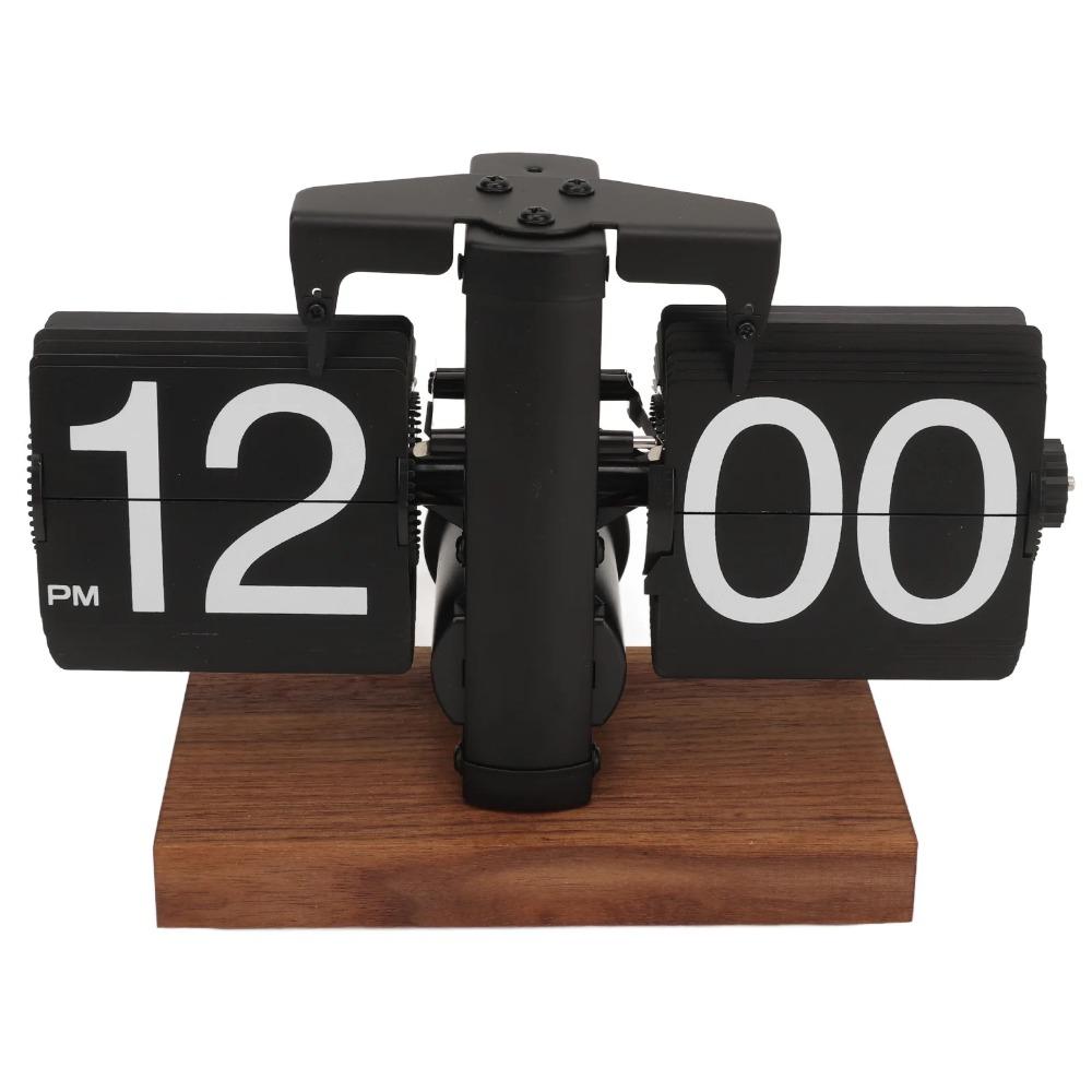 Digital Flip Down Clock 12 Hours Retro Automatic Turning Battery Operated Mechanical Clock for Home Room Office Decoration чёрный
Digital Flip Down Clock 12 Hours Retro Automatic Turning Battery Operated Mechanical Clock for Home Room Office Decoration чёрный
