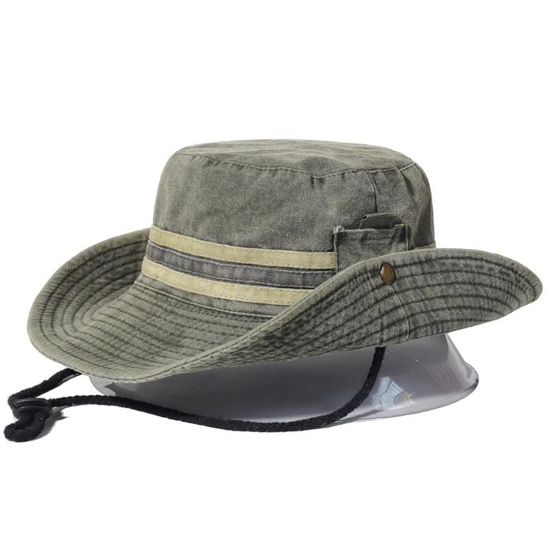 Fishing Hiking Sun Hat Men Women Boonie Wide Brim Bucket Hat Outdoor Safari Summer Cap Cotton Bucket Hat армія зелений колір
Fishing Hiking Sun Hat Men Women Boonie Wide Brim Bucket Hat Outdoor Safari Summer Cap Cotton Bucket Hat армія зелений колір
