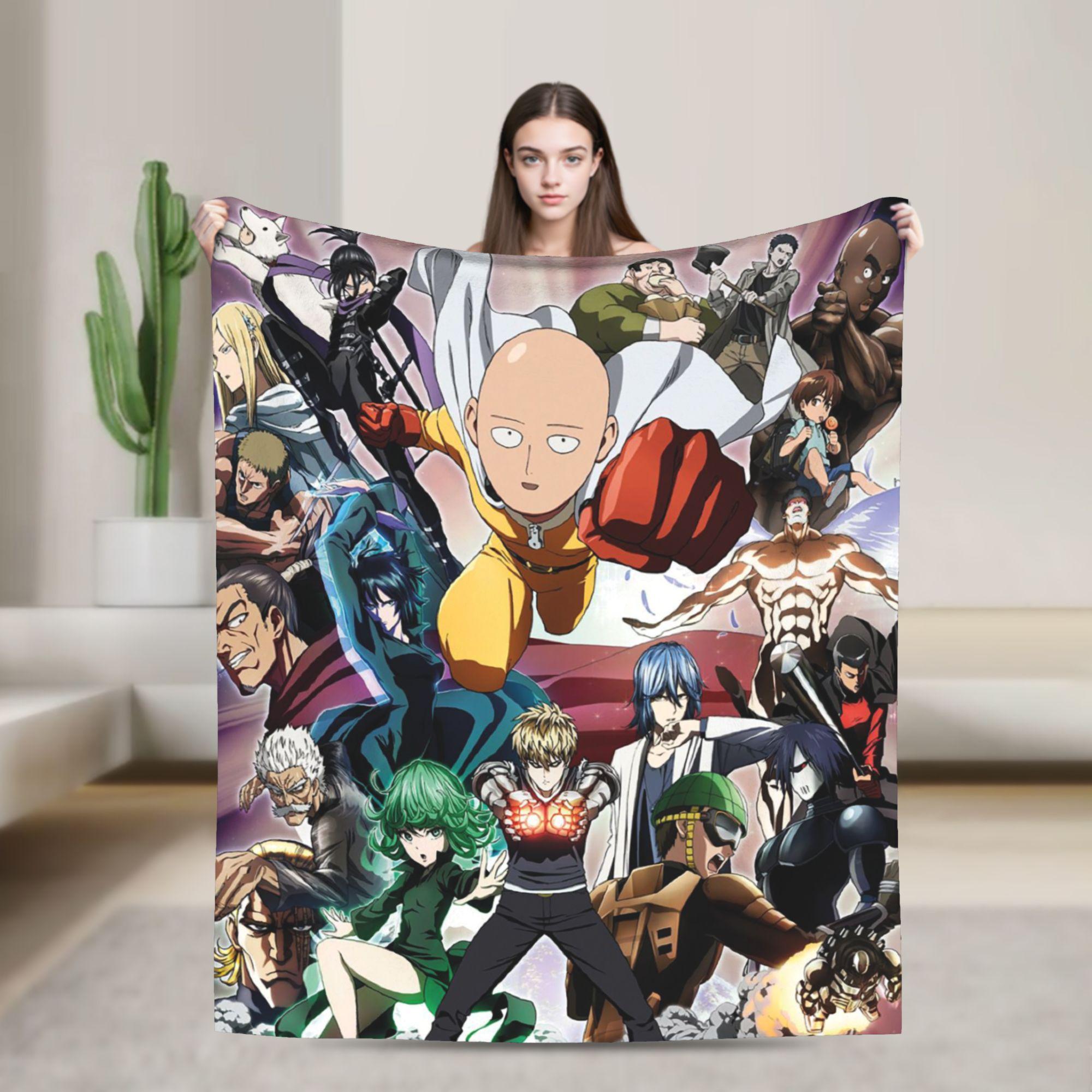 OnePunchManS Saitama Head Blankets Velvet Ultra-Soft Throw Blanket for Home Couch Bedroom Quilt 100x150cm
OnePunchManS Saitama Head Blankets Velvet Ultra-Soft Throw Blanket for Home Couch Bedroom Quilt 100x150cm