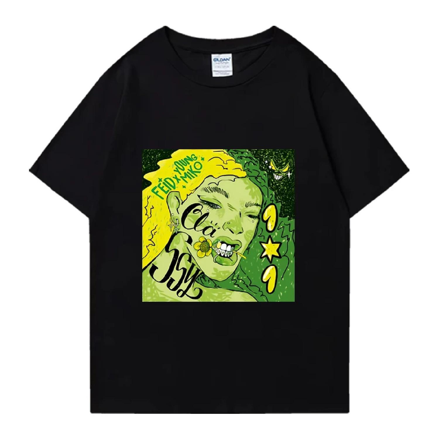 Feid Ferxxo young miko song classy 101 Graphics T shirt 2024 Unisex Hip Hop vintage short sleeve t-shirts Men Women Cotton Tops XXXXXL різнокольоровий
Feid Ferxxo young miko song classy 101 Graphics T shirt 2024 Unisex Hip Hop vintage short sleeve t-shirts Men Women Cotton Tops XXXXXL різнокольоровий