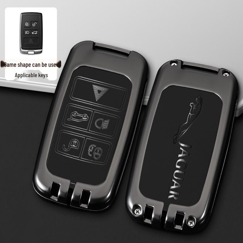 Jaguar XFL/XEL/XJL/F-Pace/F-Type Remote Key Case with Buckle
Jaguar XFL/XEL/XJL/F-Pace/F-Type Remote Key Case with Buckle