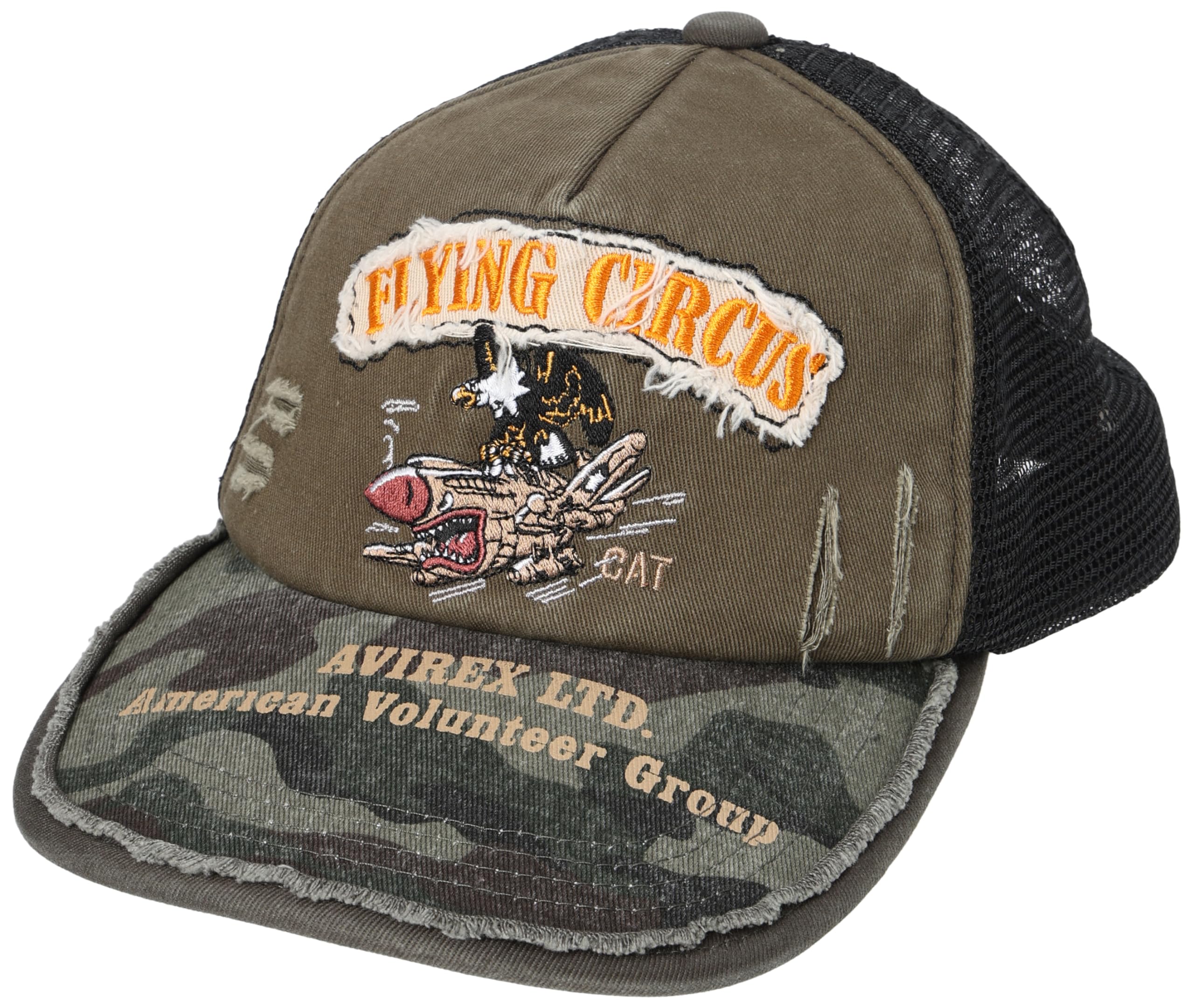 Avirex FLYINGCIRCUS Mesh Cap 80315100 Khaki
Avirex FLYINGCIRCUS Mesh Cap 80315100 Khaki