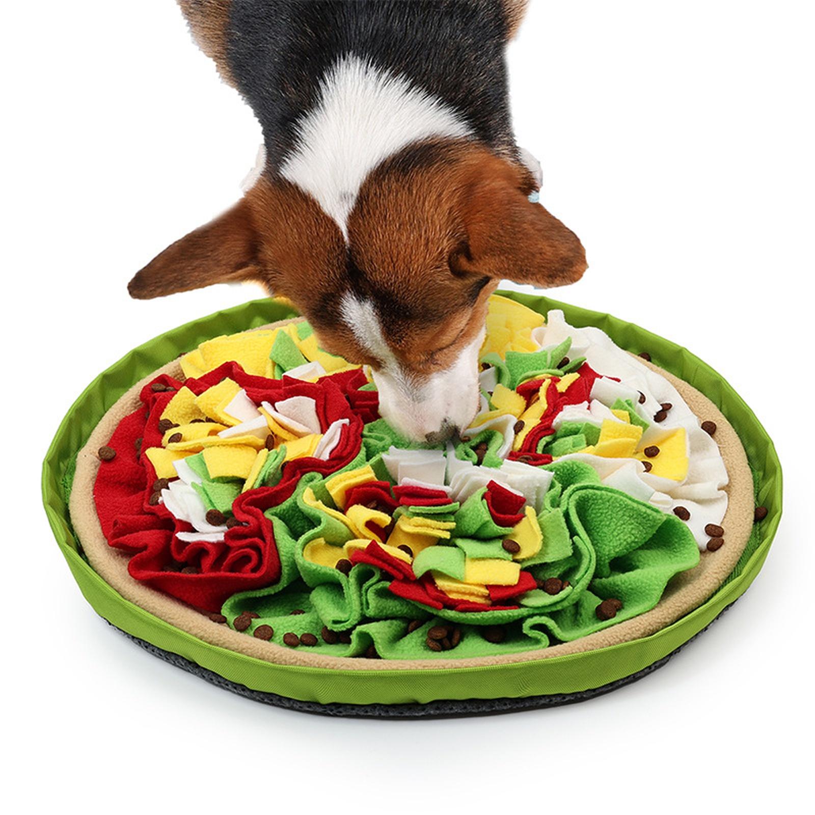 Dog Double-Layer Snuffle Mat Puzzle Toy Interactive Olfactory Training Pad one size зелений
Dog Double-Layer Snuffle Mat Puzzle Toy Interactive Olfactory Training Pad one size зелений