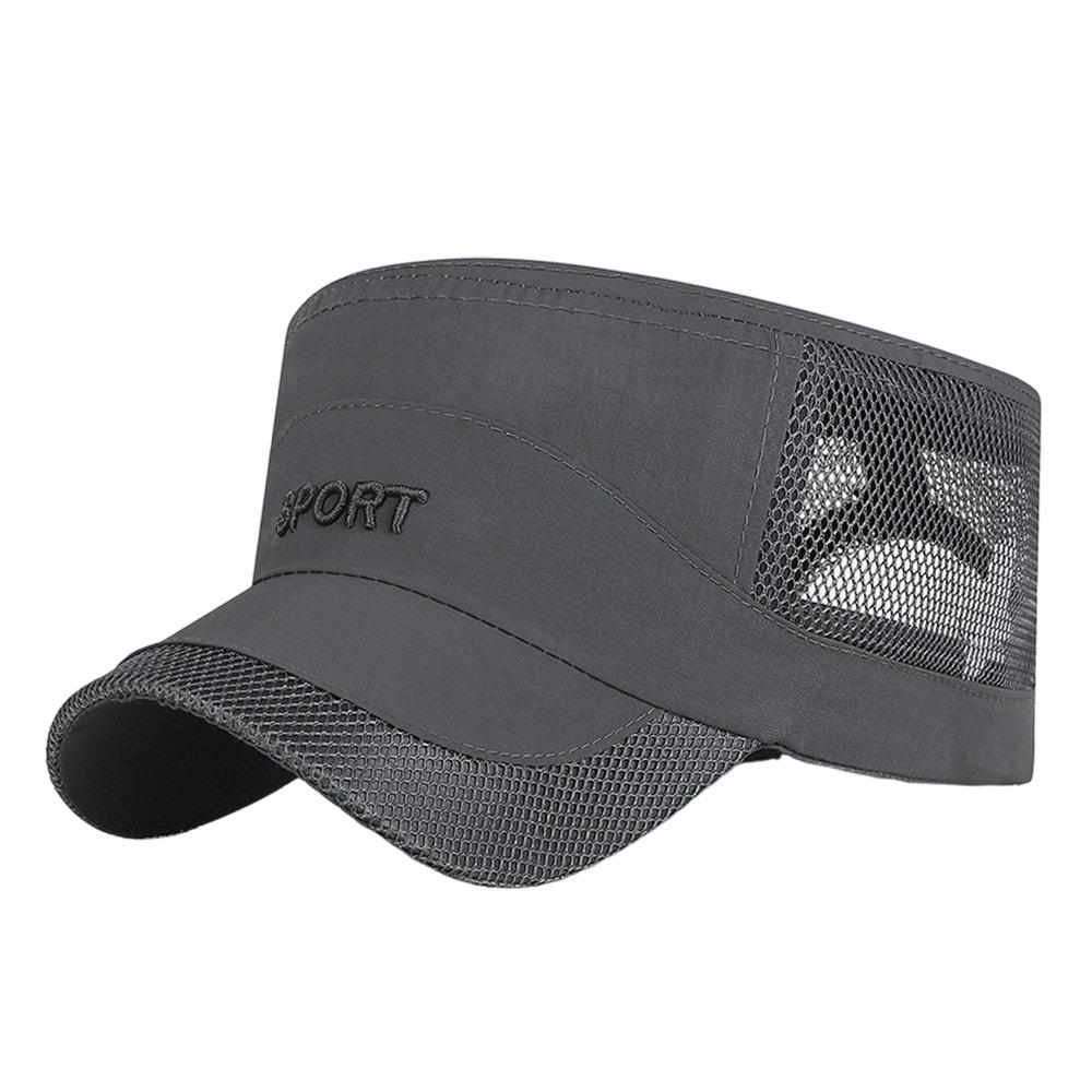 Quick-drying Fishing Hat Breathable Sun Hat Fashion Baseball Cap Men Women темно-сірий колір
Quick-drying Fishing Hat Breathable Sun Hat Fashion Baseball Cap Men Women темно-сірий колір