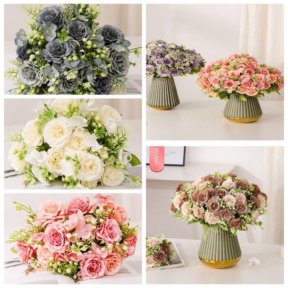 Landscape Terrain Model Wedding Bouquet Artificial Silk Flowers Fake Flowers Simulated Flower
Landscape Terrain Model Wedding Bouquet Artificial Silk Flowers Fake Flowers Simulated Flower