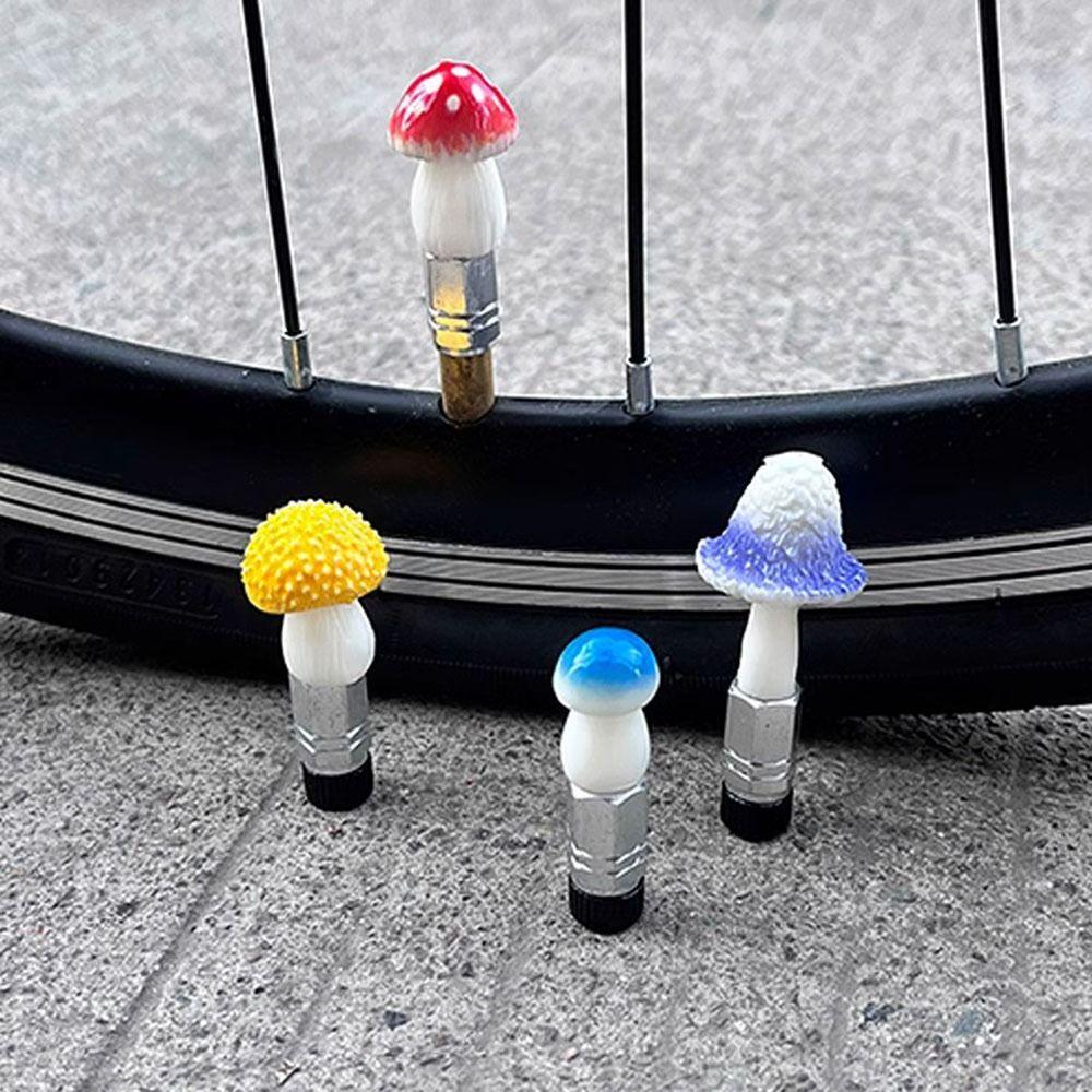 4Pcs With Conversion Head Mushroom Bike Valve Caps Inflation Hole Protector Bike Tires 4Pcs
4Pcs With Conversion Head Mushroom Bike Valve Caps Inflation Hole Protector Bike Tires 4Pcs