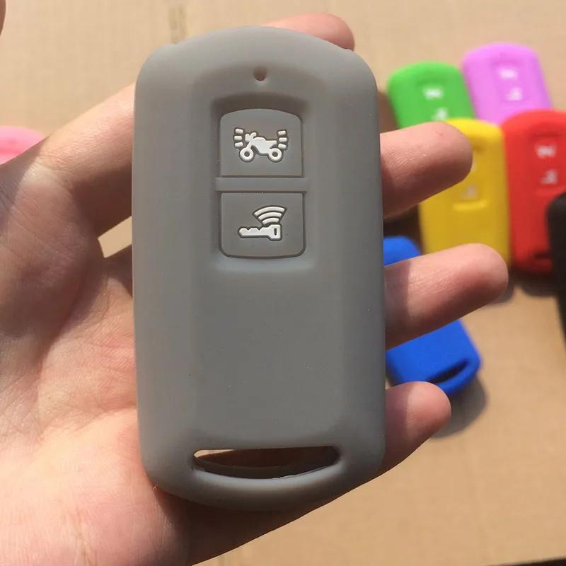 colorful Silicone Motor Remote Key Fob Case Cover For HONDA VARIO PCX 150 SH125 Scooter 2 Buttons Key Accessories сірий
colorful Silicone Motor Remote Key Fob Case Cover For HONDA VARIO PCX 150 SH125 Scooter 2 Buttons Key Accessories сірий