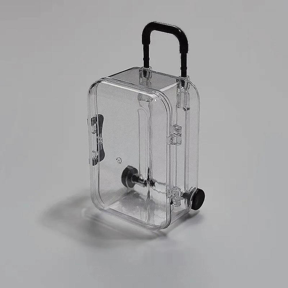 Mini Luggage Jewelry Storage Case Clear Roller Suitcase Candy Box Wedding Candy Box Small Trolley Organizer Travel Suitcase New
Mini Luggage Jewelry Storage Case Clear Roller Suitcase Candy Box Wedding Candy Box Small Trolley Organizer Travel Suitcase New
