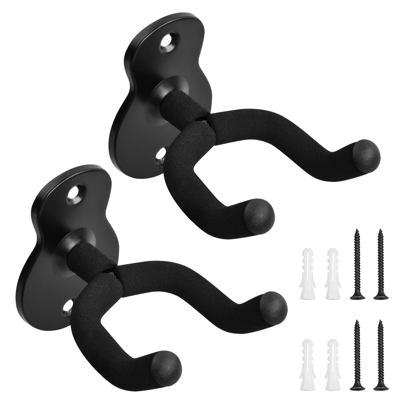 Guitar Hanger Wall Mount 2 Pieces Guitar with Mounting Screws Guitar Bracket with Protective Sponge Suitable for Ukulele and Other Musical Instruments чорний
Guitar Hanger Wall Mount 2 Pieces Guitar with Mounting Screws Guitar Bracket with Protective Sponge Suitable for Ukulele and Other Musical Instruments чорний