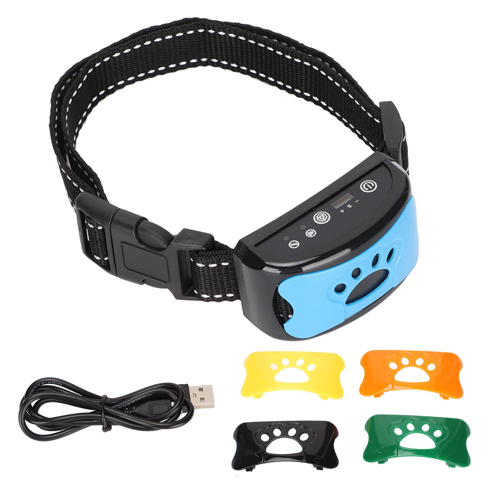 Dog Bark Collar 2 Modes Rechargeable Waterproof Auto Lock Humanized Adjustable Dog Bark Stopper
Dog Bark Collar 2 Modes Rechargeable Waterproof Auto Lock Humanized Adjustable Dog Bark Stopper