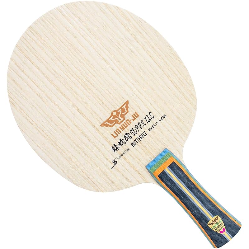 Butterfly Shakehand racket for table tennis Lin Xuanju SUPER ZLC FL 37131 Blade size: 157×150mm
Butterfly Shakehand racket for table tennis Lin Xuanju SUPER ZLC FL 37131 Blade size: 157×150mm