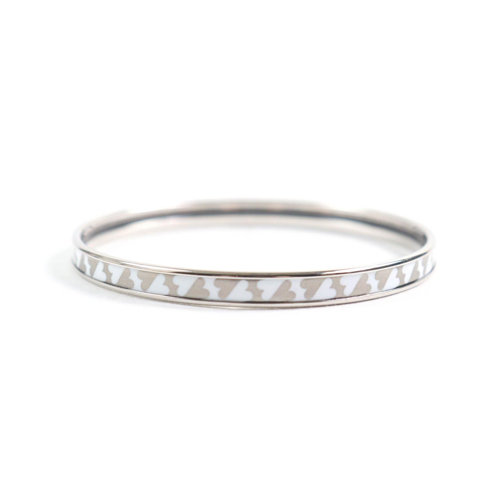 Pristine HERMES Bangle Carte a Joue Current Enamel Bracelet Women Used
Pristine HERMES Bangle Carte a Joue Current Enamel Bracelet Women Used