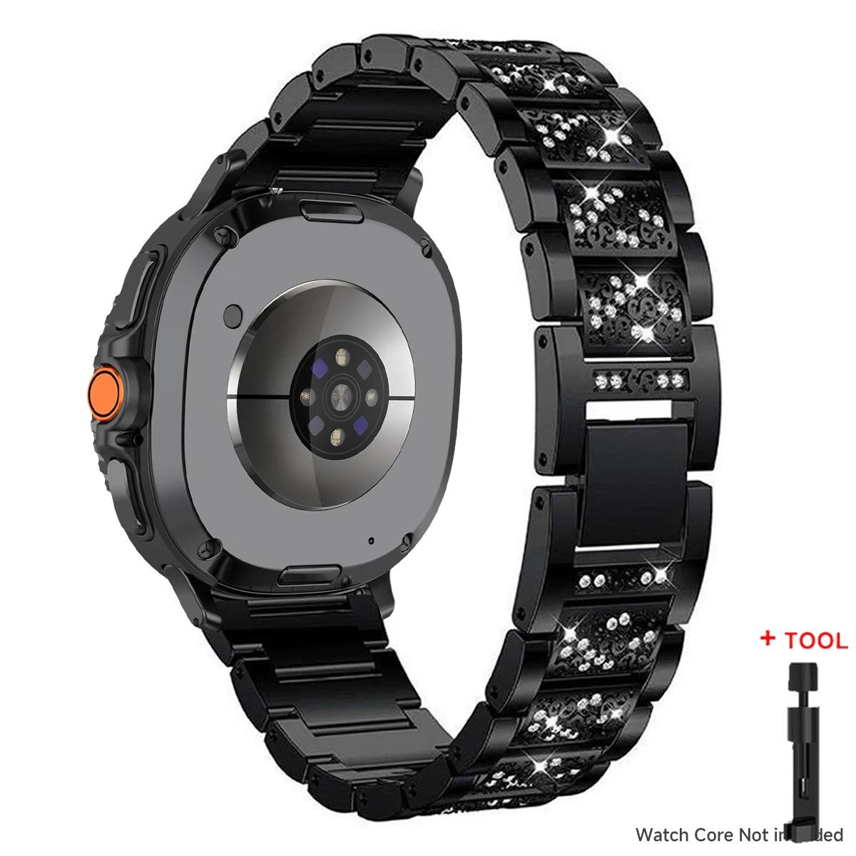 Діамантовий ремінець для Samsung Galaxy Watch 8 40 44 мм / 8 classic 46 мм Металевий Bling Ремінець з нержавіючої сталі Для Samsung watch Ultra 2025 / 47 мм Galaxy Watch 8 40mm чорний
Діамантовий ремінець для Samsung Galaxy Watch 8 40 44 мм / 8 classic 46 мм Металевий Bling Ремінець з нержавіючої сталі Для Samsung watch Ultra 2025 / 47 мм Galaxy Watch 8 40mm чорний