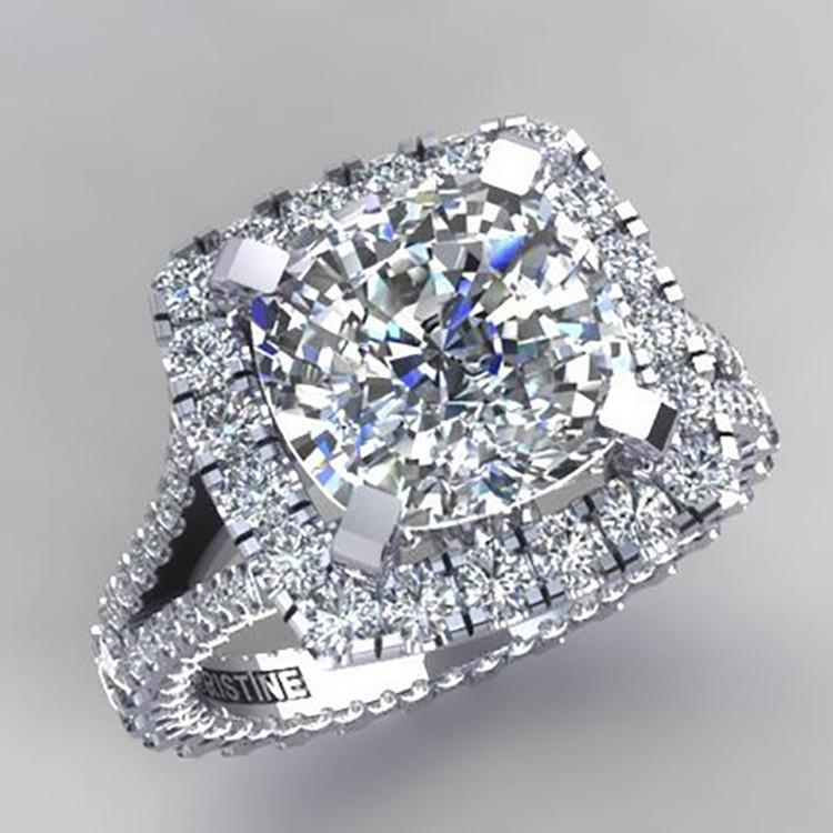 Jianjie European-American Style White Zircon Women s Engagement Wedding Bride Ring Size 7 серебряный
Jianjie European-American Style White Zircon Women s Engagement Wedding Bride Ring Size 7 серебряный