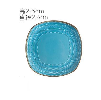 Ceramic Tableware Blue Ocean Fresh Embossed Steak Plate Western Food Plate Irregular Fruit Salad Plate Breakfast Bread Plate
Ceramic Tableware Blue Ocean Fresh Embossed Steak Plate Western Food Plate Irregular Fruit Salad Plate Breakfast Bread Plate