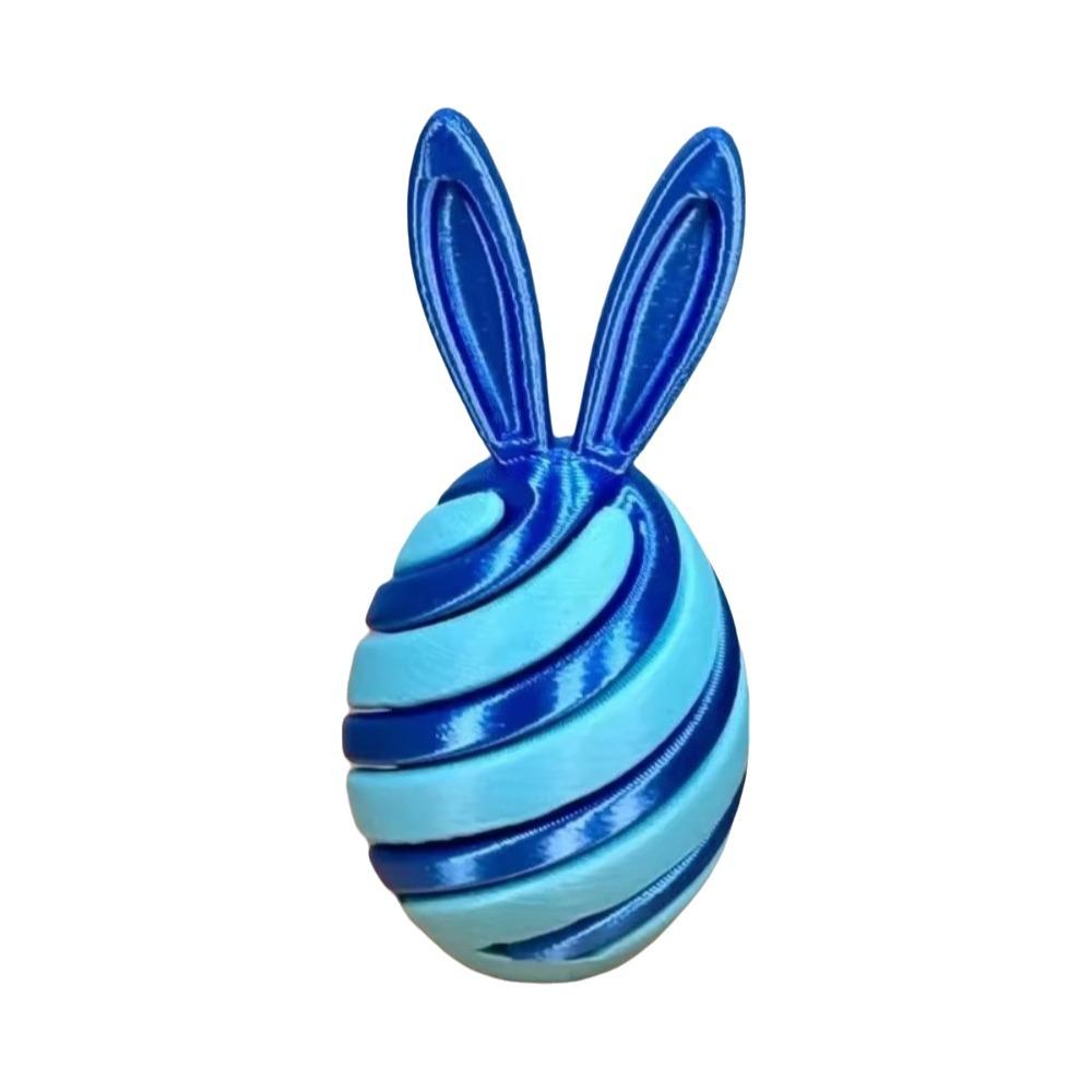 Sensory Toy 3D Printed Rabbit Eggs Colorful Rotating Bunny Eggs Party Supplies Blue
Sensory Toy 3D Printed Rabbit Eggs Colorful Rotating Bunny Eggs Party Supplies Blue