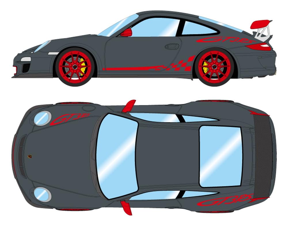 Make up EIDOLON Porsche 911 GT3 RS 2010 Gray Stripe Finished Model EM603A 1/43 (997.2) Black/Red
Make up EIDOLON Porsche 911 GT3 RS 2010 Gray Stripe Finished Model EM603A 1/43 (997.2) Black/Red