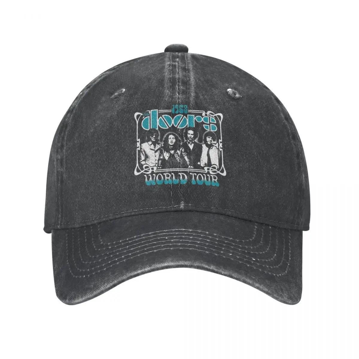 Music Band The Doors Men Women Baseball Caps Distressed Denim Hats Cap Vintage Outdoor All Seasons Travel Gift Snapback Hat Adjustable чорний
Music Band The Doors Men Women Baseball Caps Distressed Denim Hats Cap Vintage Outdoor All Seasons Travel Gift Snapback Hat Adjustable чорний