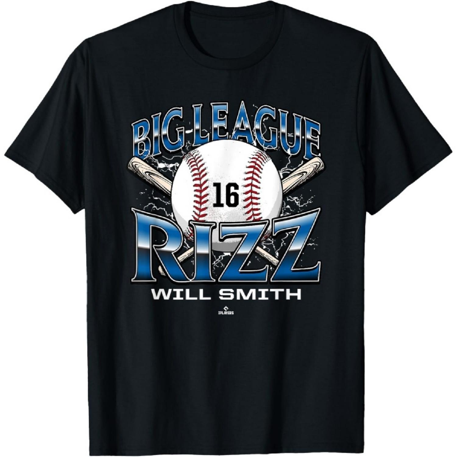 Big League Rizz Will Smith Los Angeles Baseball MLBPA T-Shirt XXXXXL чорний
Big League Rizz Will Smith Los Angeles Baseball MLBPA T-Shirt XXXXXL чорний